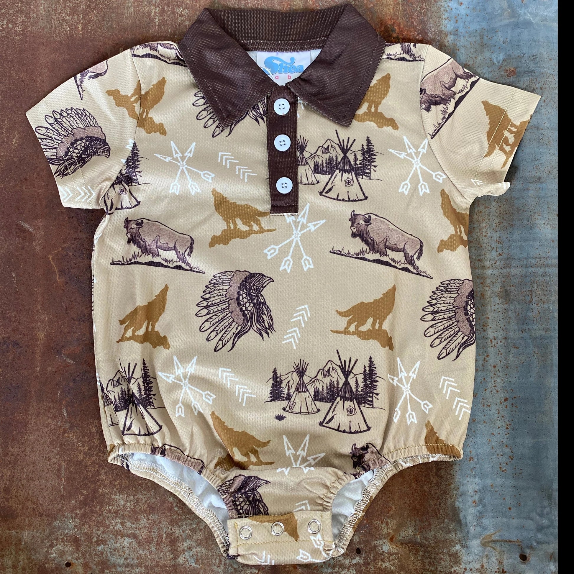 brigalow_kids_indian_green_polo_shea_baby_kids_onesie